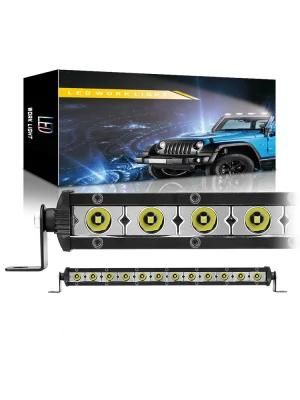 Dxz 12LED 36W 3030 Work Light Single Row Spotlight Car Parts Automotive Lighting System Driving Light