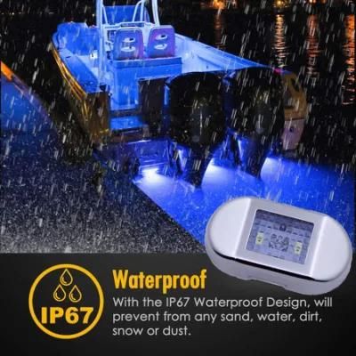 LED Side Marker Light for Boat Truck RV Wholesale White Blue 12-24V Marine Accent Light