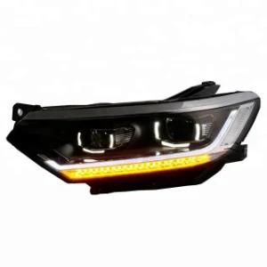 Automotive Headlights Biled Projector Lens LED Lighting for Volkswagen Passat B8
