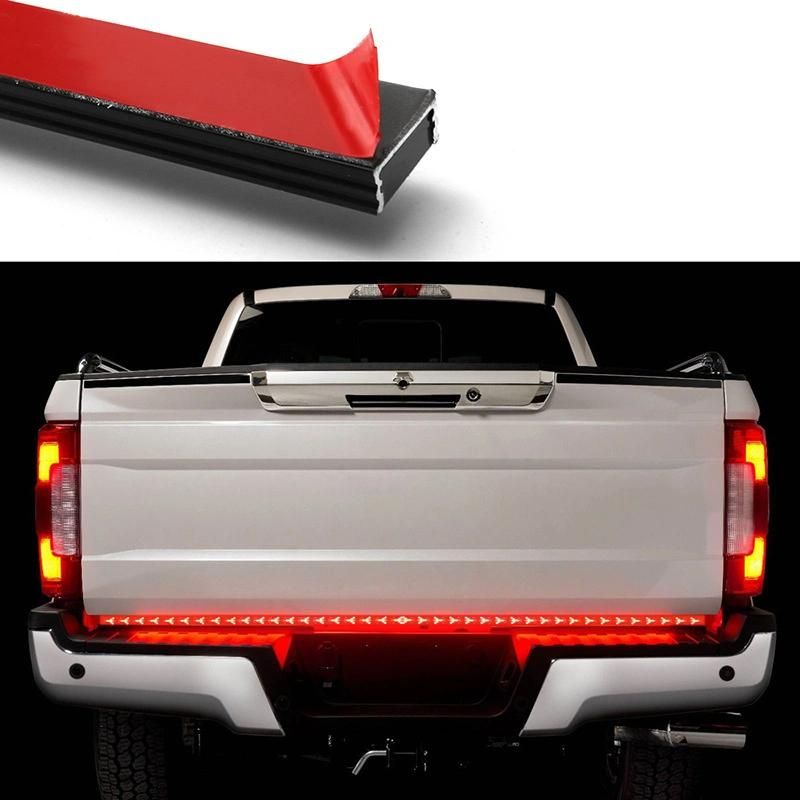 60" LED Pickup Truck Tailgate Reverse Brake Sequential Turn Signal Tail Light Bar