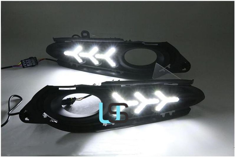 for Honda Vezel Hrv Hr-V 2015-2018 Front Bumper Fog Lamp Brake Reverse Turn Signal LED Daytime Running Light