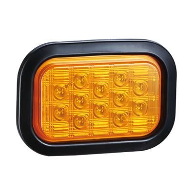 Factory Price Adr E-MARK UV PC Rectangle 10-30V Jumbo Truck Trailer Tractor Stop Tail Lamp Trailer LED Light Auto Parts