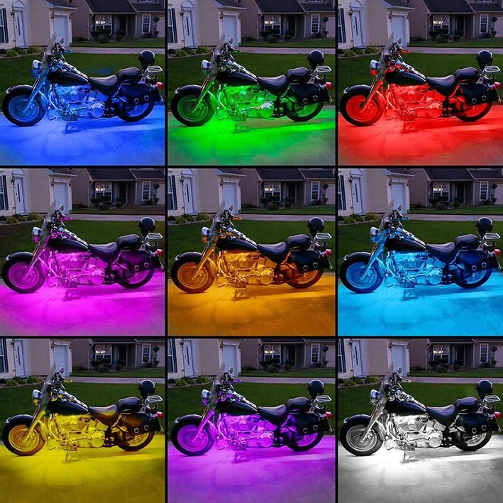 Cnbf Flying Car Accessories RGB LED Light Kit Waterproof Multicolor