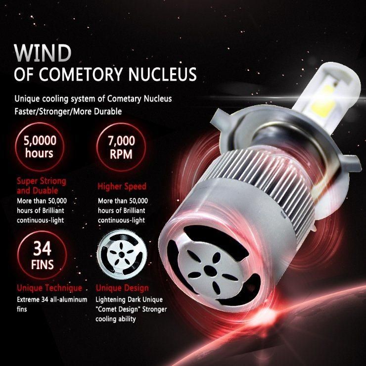 Car Accessories C6 LED Auto Light H7 LED Bulb Car LED Headlights Kit
