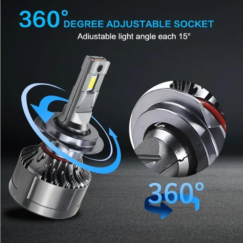 IP68 High Power Super Bright Wholesale G20 LED Light Bulb H1 H3 H11 9005 9006 880/881 H7 9012 5202 LED Headlight
