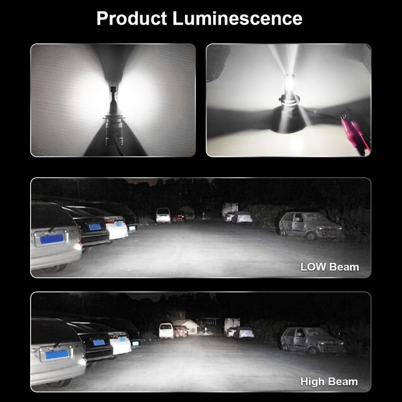 Good Product LED Headlight H7 H4 H11 H8 Hb4 9012 Hb3 9006 Auto M3 Car Headlight Bulbs 110W/Pair 15000lm Car Front 6000K LED Car Auto Lamps