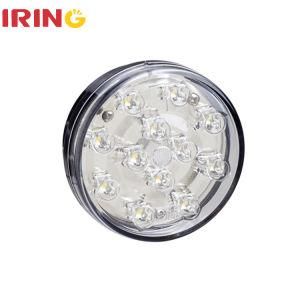 Waterproof LED White Round Reverse Tail Light for Truck Trailer Bus (LTL0635W)