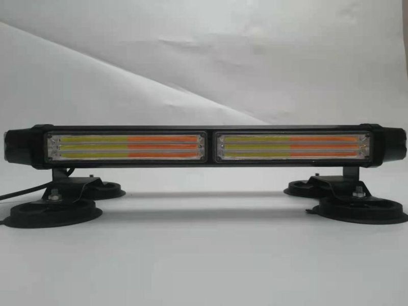 32W Light Bar off-Road Roof Magnetic Mount Light Car Headlights COB LED Emergency Warning Strobe Light