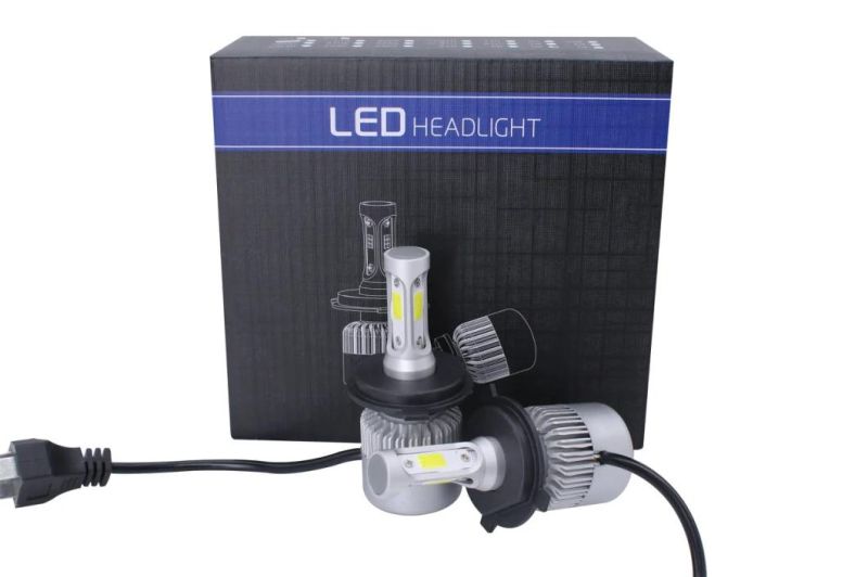 Brightest H4 LED Headlight Bulb 4000lumen 18W 4000lumen