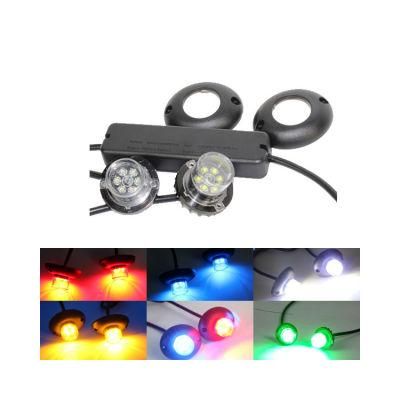 Haibang Auto Safety Traffic LED Light Hide-a-Way Grille Warning Light