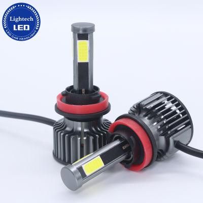 Car Accessories 4sides H11 COB LED Headlights