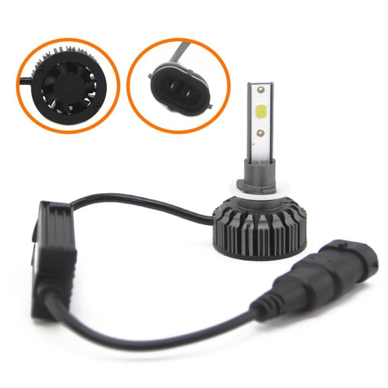 2sides COB 4800lm 6000K N2s LED Headlight for Cars