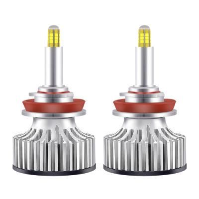 CREE Chip Car LED Bulb 9005 9006 H1 LED Light H4 H7 H11 90W 18000lm 360 LED Headlight for Auto