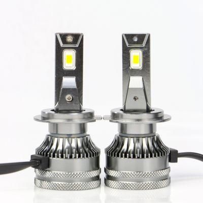 V15 2021 Newest Wholesale IP68 High Lumen Fanless Vehicle Auto 12V 24V 9006 9005 H11 H7 H4 Car LED Headlight