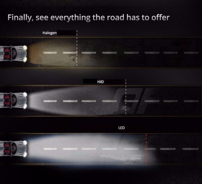 Whosesale T1 CREE Car LED Light Bulbs LED Headlight H1 H3 H4 H7 H11 9005 9006 80W 8000lm Auto Lamps