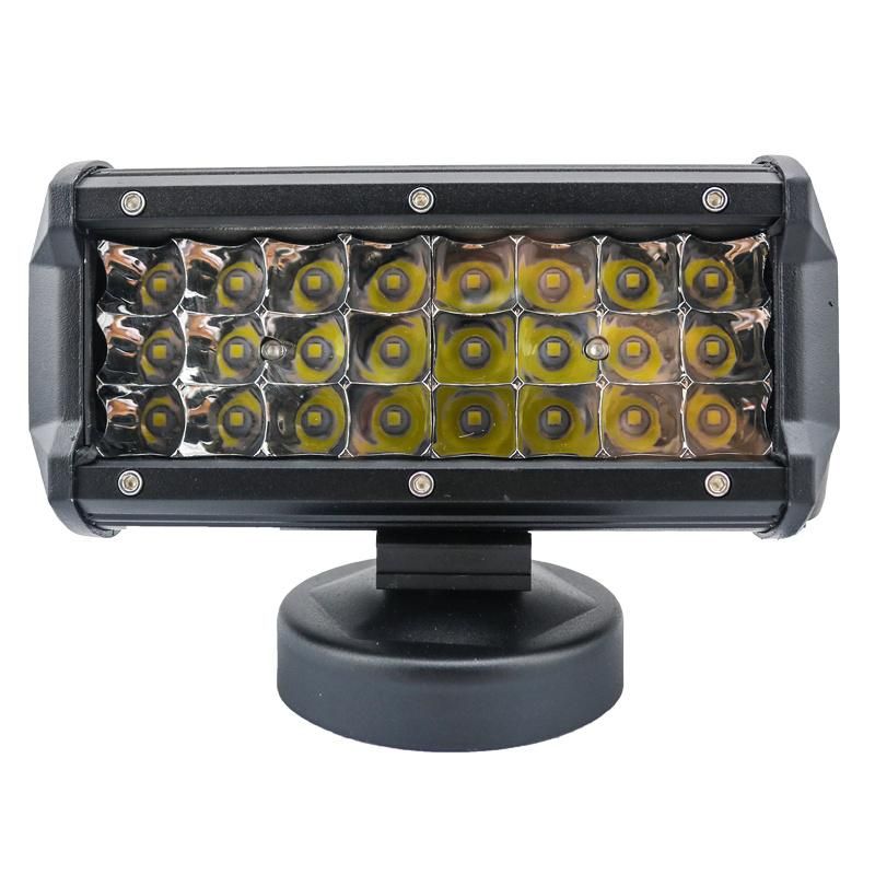 72W Tri Row Strobe Automotive LED Light Bar