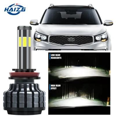 Haizg 360 Degree Super Bright H1/H3/H4/H7/H11/Hb4/Hb3 Luz LED H4 360 Car LED Headlight