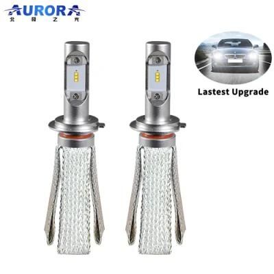 Aurora LED Bar IP68 Braided Copper Strip Cooling Super Bright Mini Car LED Headlight Bulbs