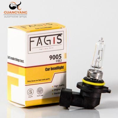 Fagis DOT 9005 Hb3 12V 65W Clear Car Headlight Halogen Bulbs