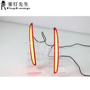 1 Set LED Rear Bumper Fog Lamp Brake Light Dynamic Turn Signal Reflector for Honda Civic Type R 2016 2017 2018 2019