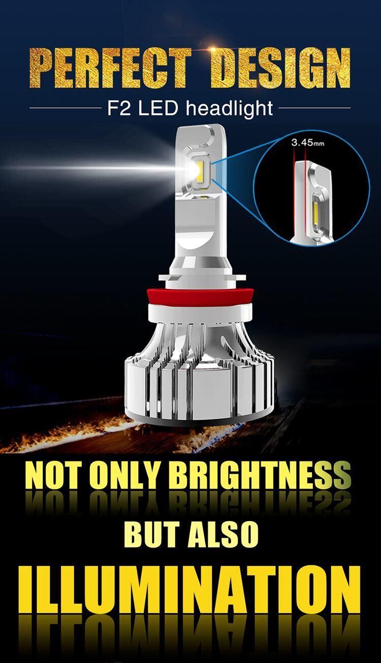 Car Auto Parts Bulb Auto LED Headlight H1 H11 H13 9006 F2 Canbus H4 LED H7 9005 LED Headlight Bulb