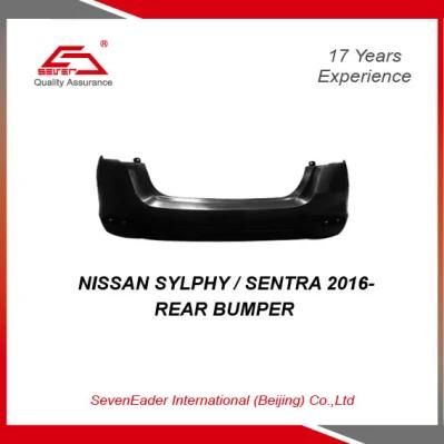 High Quality Auto Car Spare Parts Rear Bumper for Nissan Sylphy / Sentra 2016-