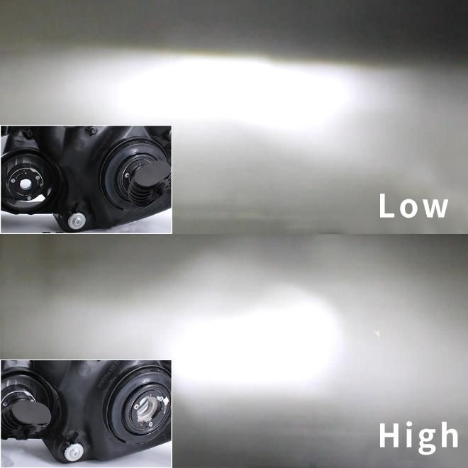 S1 H4 Best Rated LED Headlight Bulbs 4000lumen Change Car Lights to LED 12V DC