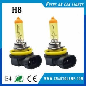 Automotive Halogen Bulb H8 Yellow for Fog Llight