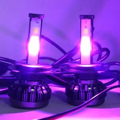 Multi Color 36W 4000lm RGB LED Headlight with Phone APP