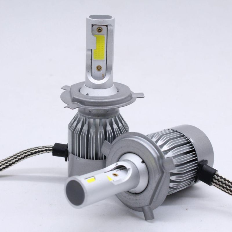 C6 H4 Best Automotive LED Headlights 3800lumen 9004/9005/9006 Auto Lighting System