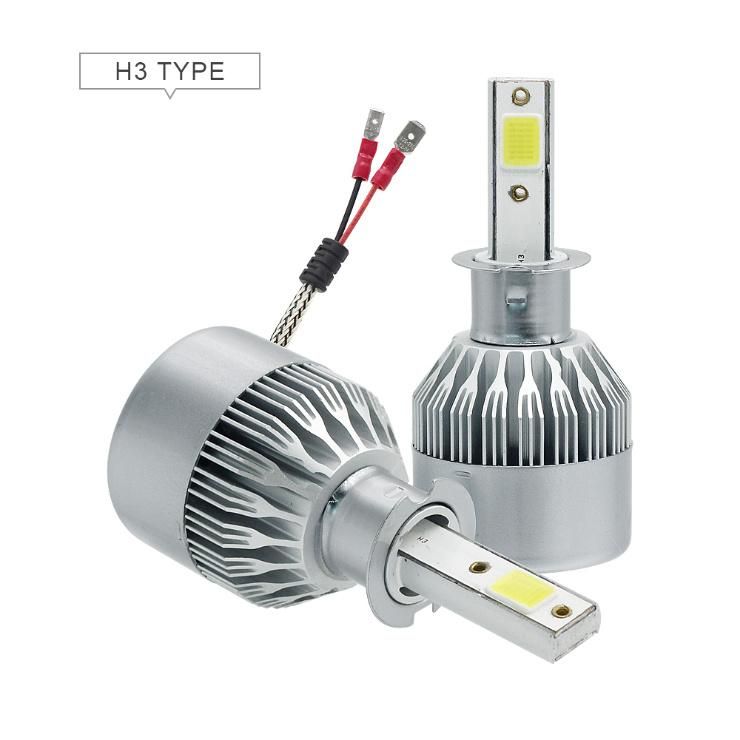 H7 LED H11 H4 Hi/Lo H1 H3 H8 Hb1 Hb3 Hb4 Hb5 PS24W Hir2 H13 H16 H27 9005 Car Headlight Bulbs 3000K 4300K 6000K 8000K COB C6