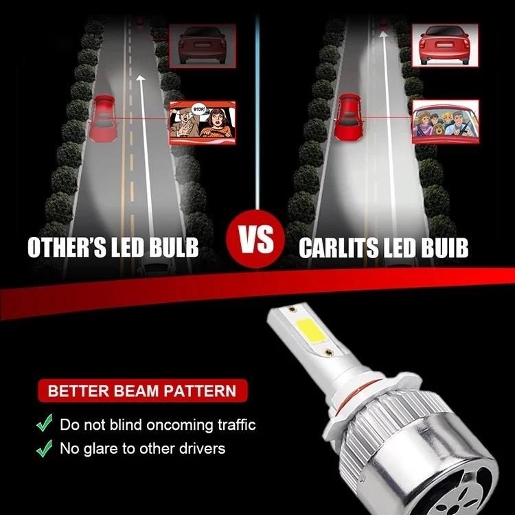 8000 Lm LED Bulbs LED Headlight H4 H16 9005 9006 H11 Truck Car Motorcycle H7 C6 LED H4 Headlight