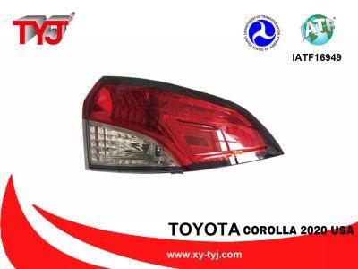 Car Accessories Auto Parts Replacement Headlights Tail Lamp Outer Xle for Corolla 2020 USA