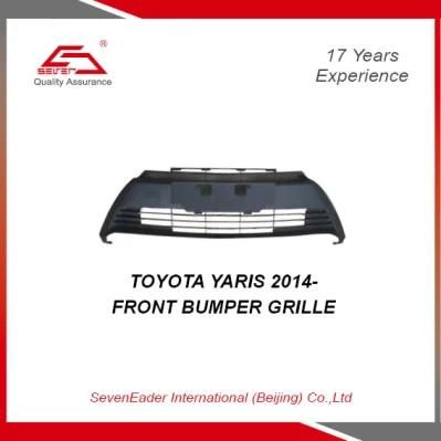 High Quality Auto Car Spare Parts Front Bumper Grille for Toyota Yaris 2014-