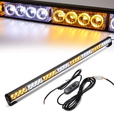 High Power 72W Car COB Warning Light Car Styling External Emergency Strobe Lights Flash Bar