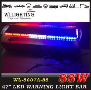 Police Car Red Blue 88W LED Warning Light