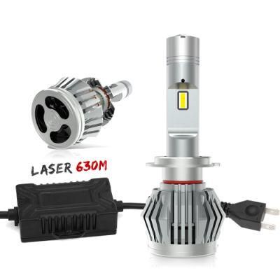 Newest Super Bright Car LED Headlight, 9005 30000lm H11 Faros LED H4 LED H7 Laser LED Headlight Bulbs