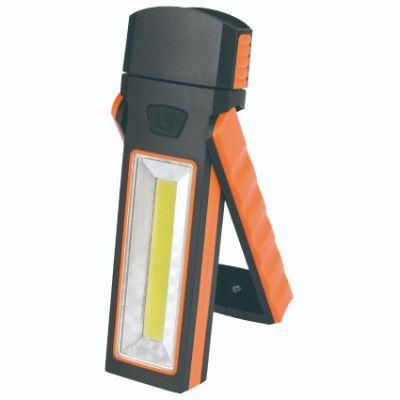 3W Adjustable in Black &amp; Orange COB Work Light