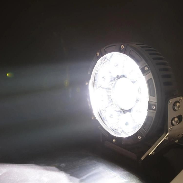 7 Inch Work Light High Low Headlight 1000 Meters Illumination Distance LED Laser Light