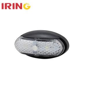 Waterproof White Clearance Front Postion LED Turn Light for Truck Trailer (LCL06A2W)
