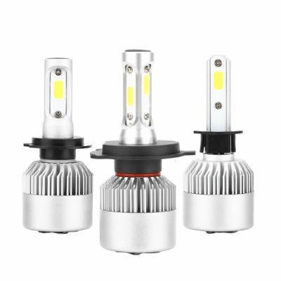 Carolyn S2 LED 8000 Lumens Dual Beam Auto Lights Bulb 9012 H4 H7 Auto Lighting Systems