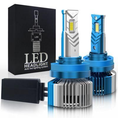 Powerful Super Bright LED LED Headlight H11 Auto Lamp Car Automobiles LED Head Lamp 12V 45W 6000K Blue Light 30000 Hours