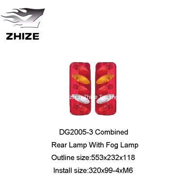 Original Dg2005-3 Combined Rear Lamp with Fog Lamp of Donggang Lamps