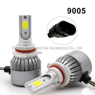 Auto Lamps C6 LED Headlight 9005 9006 9007 H1 H3 H4 H7 H11 Auto LED Light C6