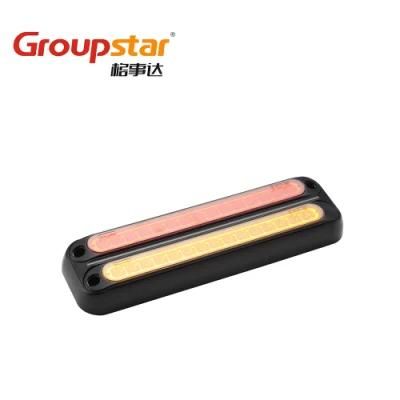LED Car Lights 10-30V Indicator Tail Stop Lights Truck Trailer Amber Red RV Signal Bar Trailer LED Combination Tail Lamps