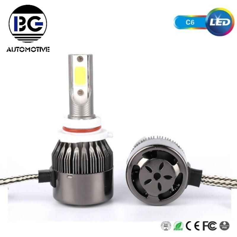 Wholesale C6 LED Headlight Bulb Car 26W 6000lumen Auto Lamps