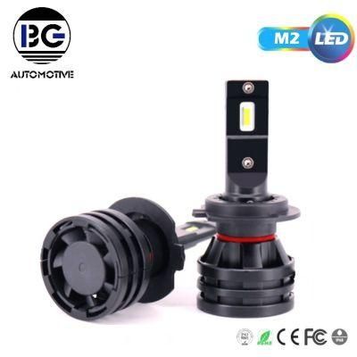 Car LED Headlamp H4 Fan Car LED Headlight Bulbs H7