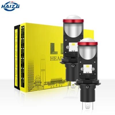 Haizg Super Spotlight 10000lum 6500K H4 Lens Car LED Headlight