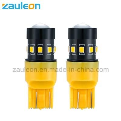 7443 T20 Amber LED Auto Bulb