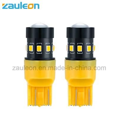 7443 T20 Amber LED Auto Bulb